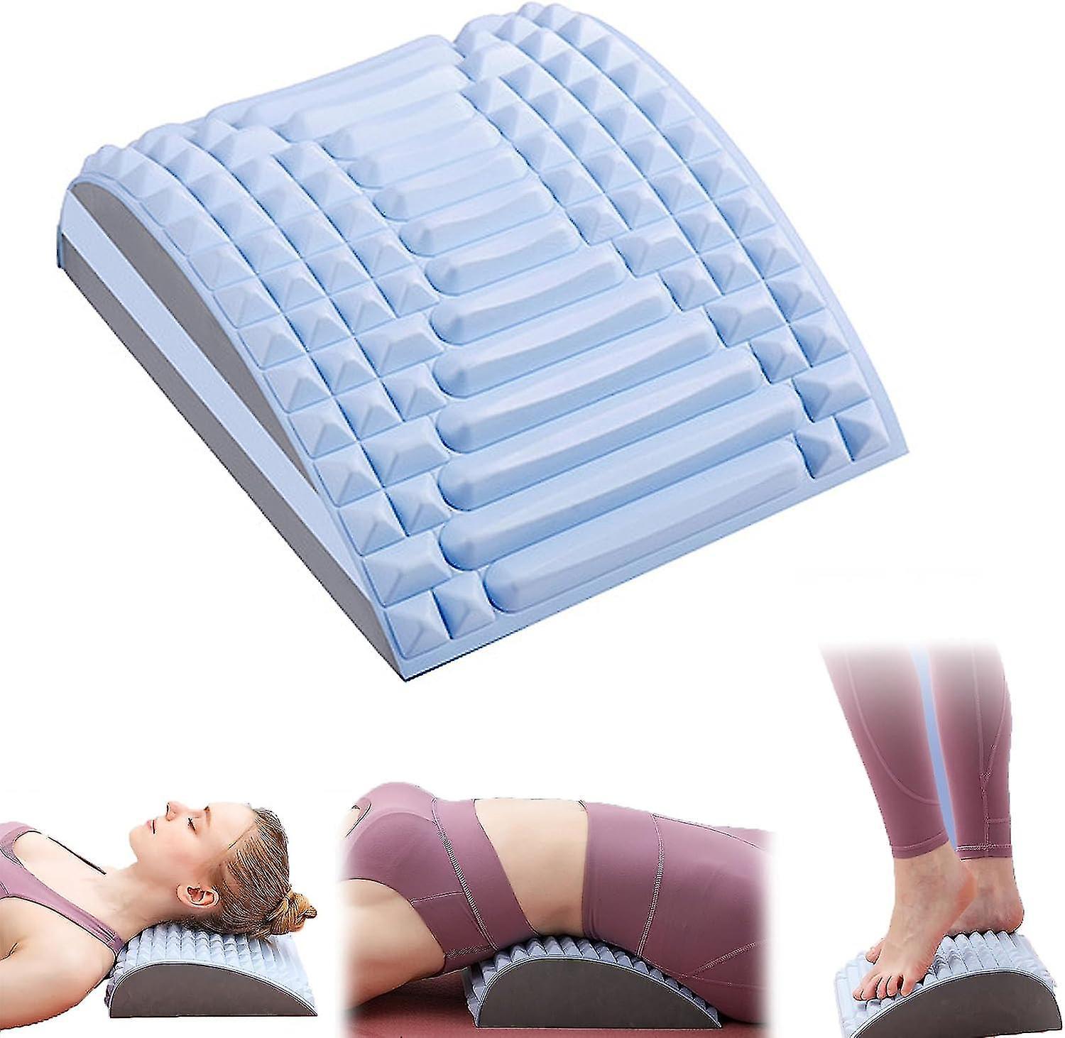 Hoshino Neck & Back Stretcher Refresh, Back Neck Cracker For Lower Back Pain Relief, Multi-level Adjustable Spine Board For Herniated Disc, Sciatic...