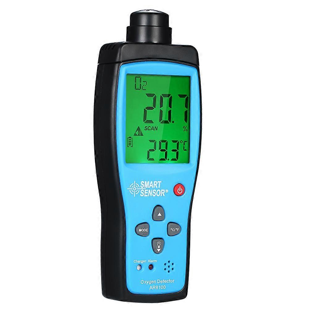 SMART SENSOR Oxygen Meter Digital Portable Automotive O2 Gas Tester Monitor Detector Handheld Oxygen Meter