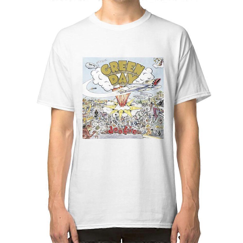 RockShark Dookie - Green Day T-shirt White S