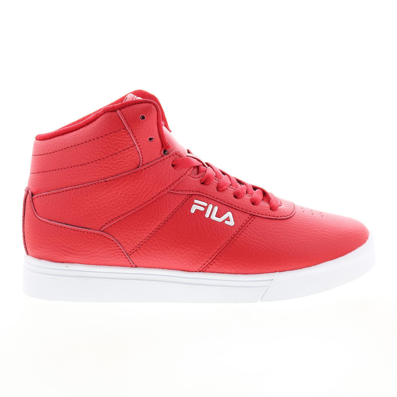 Fila Adult Mens Impress II Mid Lifestyle Sneakers Red White US 10.5