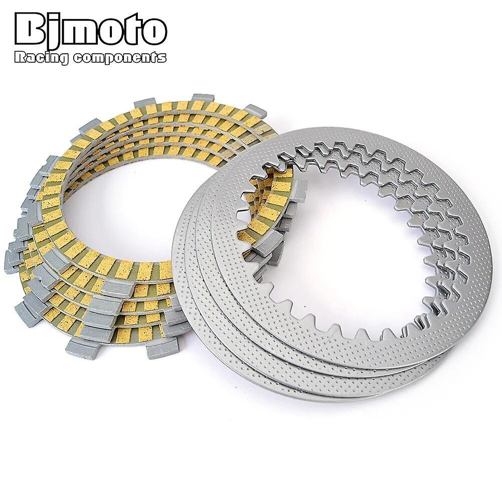 Scitoo 21451-28030 Clutch Friction Plates For Suzuki TF125 Farm Bike TS125 ERZ 82 K/L/M/A/B/C/C2 ERN N 21441-30H40