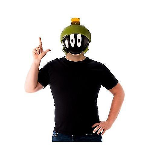 Space Jam Unisex Adult Marvin The Martian 1/2 Mask Black/Green One Size