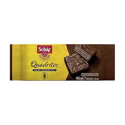 Schär Gluten-free cocoa waffle squares 2 units of 20g (Chocolate)