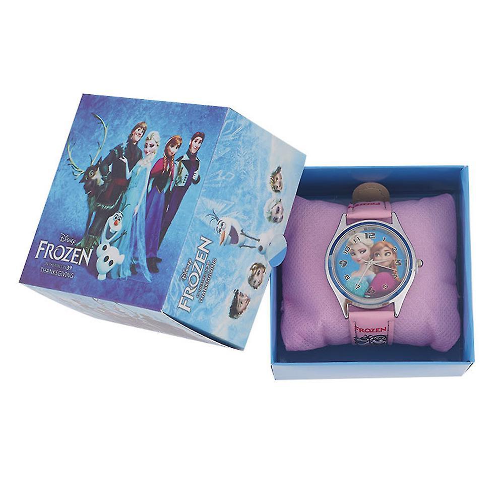 Mylight Spiderman Frozen Cars Mickey Minnie Princess Avengers Cartoon Kids Quartz Watch