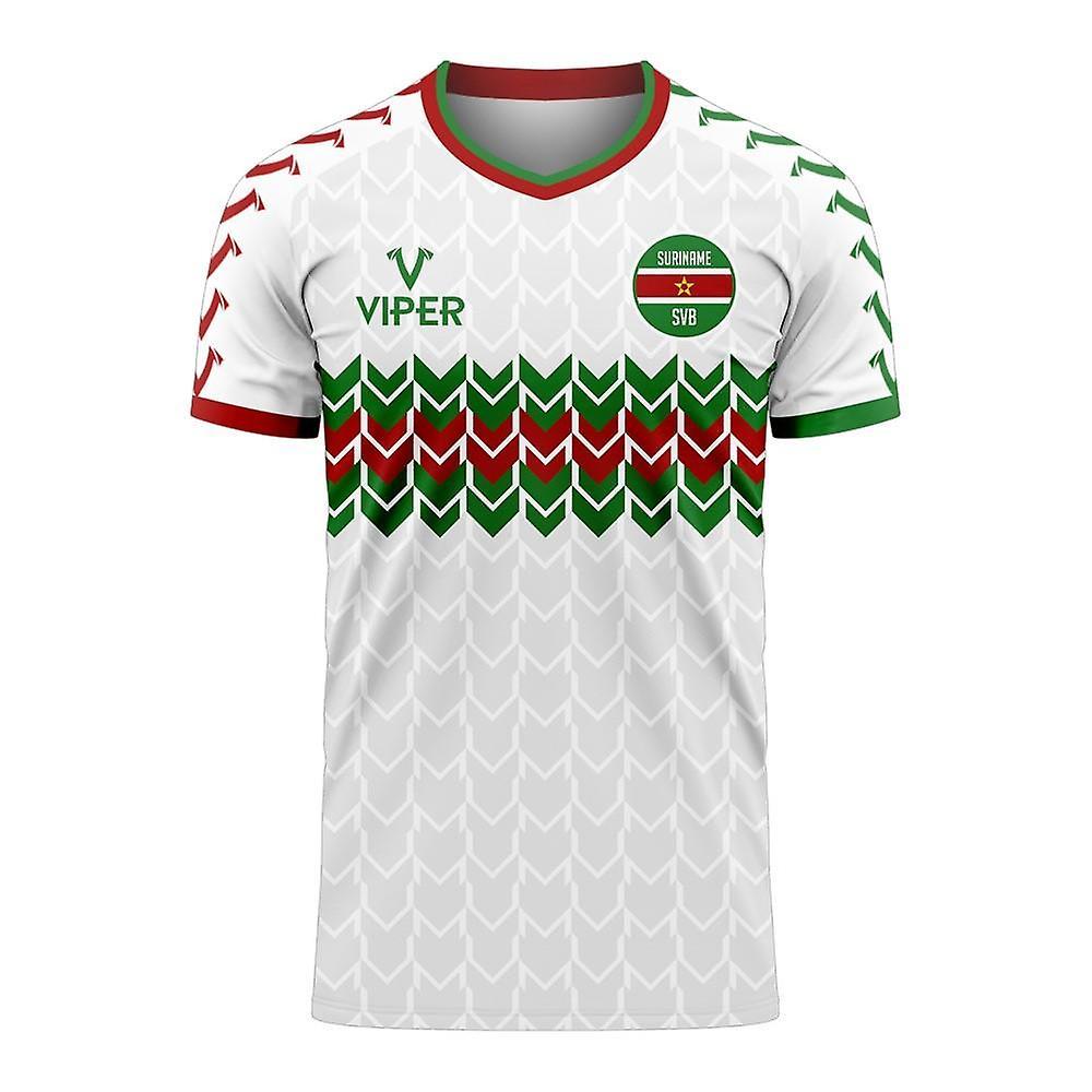 Viper Sportswear Suriname 2024-2025 Home Concept Football Kit (Viper) White M