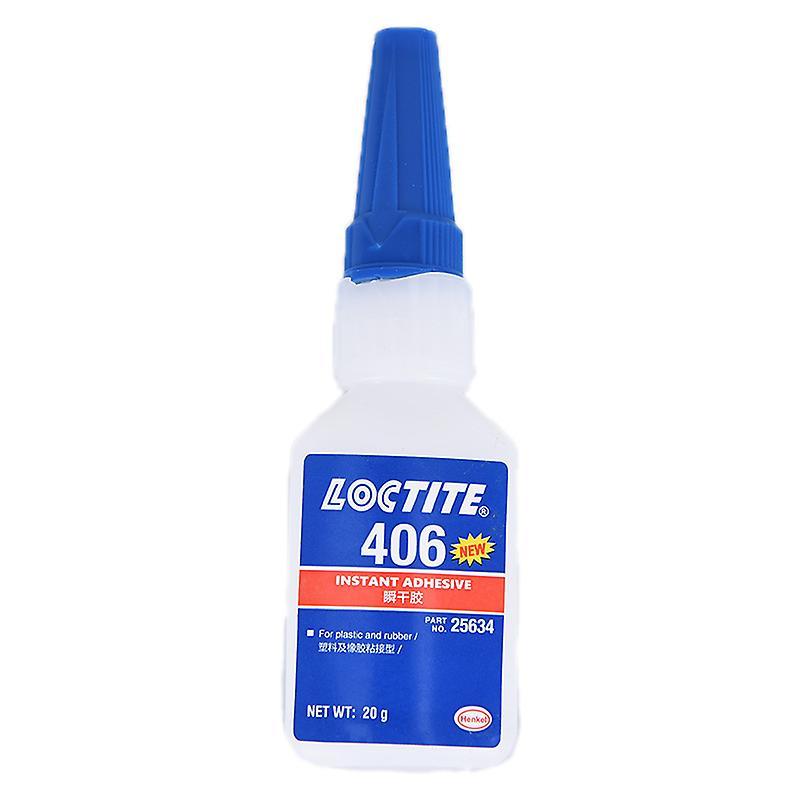 Unbrand 1pc 20g Loctite 401 Instant Adhesive Bottle Stronger Super Glue Multi-purpose 406