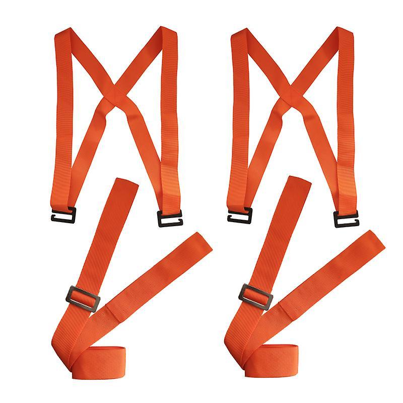 Xpba Furniture Lifting Straps, Moving Strap, Moving Straps, Lifting Strap Piano Moving Aid And Transporting Heavy Furniture (5, Orange)-6