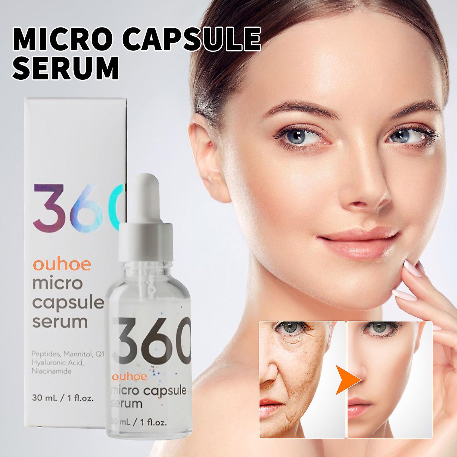 Gaoguang Serum With Micro Capsules Anti-aging Firming Skin Pore Shrinking Essence 30ml Mardi Gras Gifts White