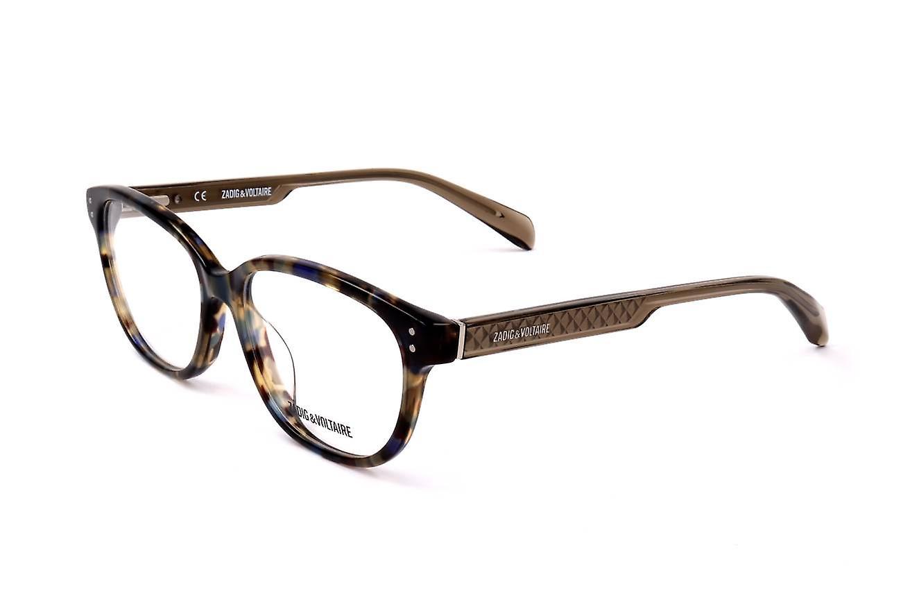 Eyewear Frames Zadig & Voltaire VZV172 06DQ BLUE/SHINY HAVANA 52/16/135 WOMAN 52 mm