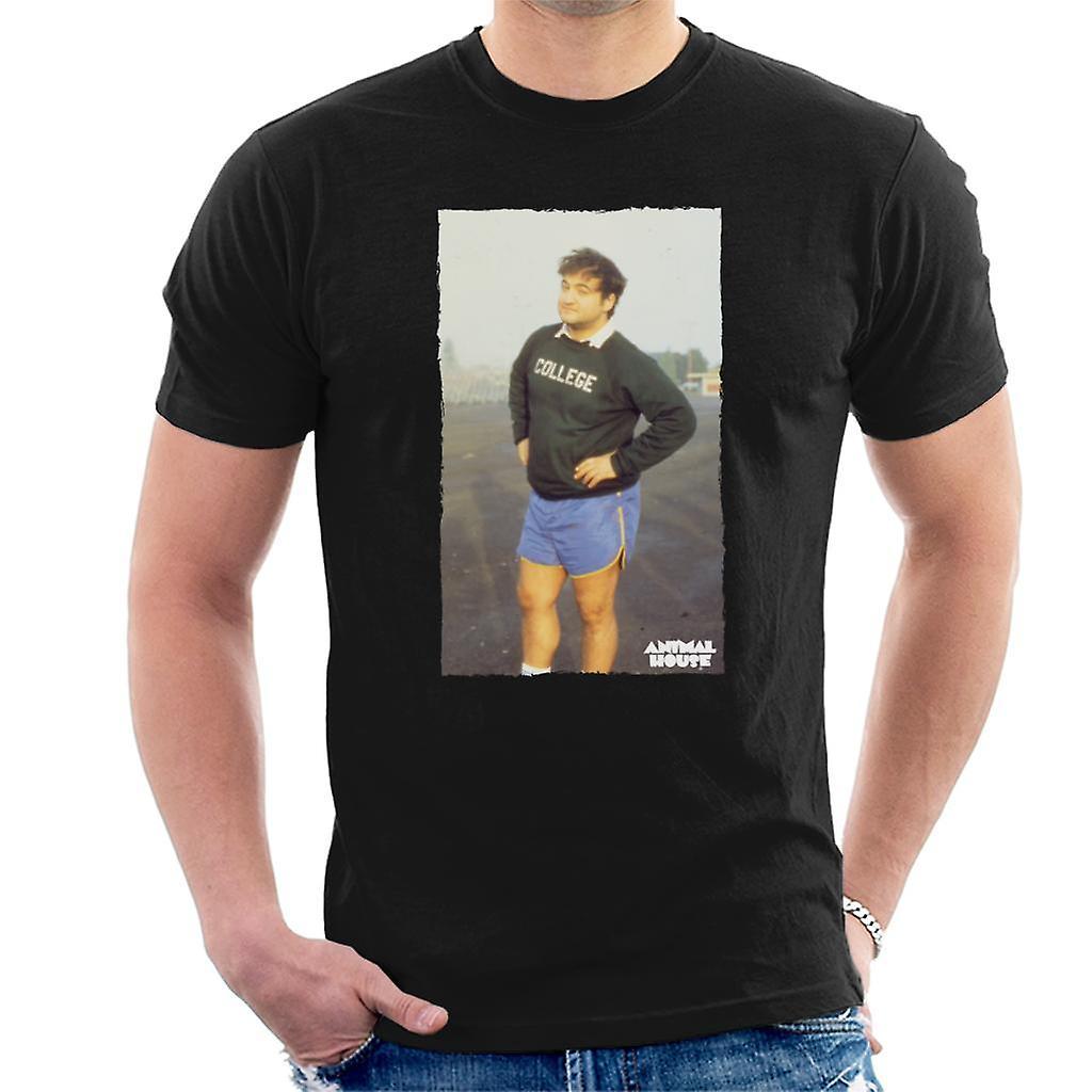 Animal House John Bluto Blutarsky Posing Men's T-Shirt Black Small