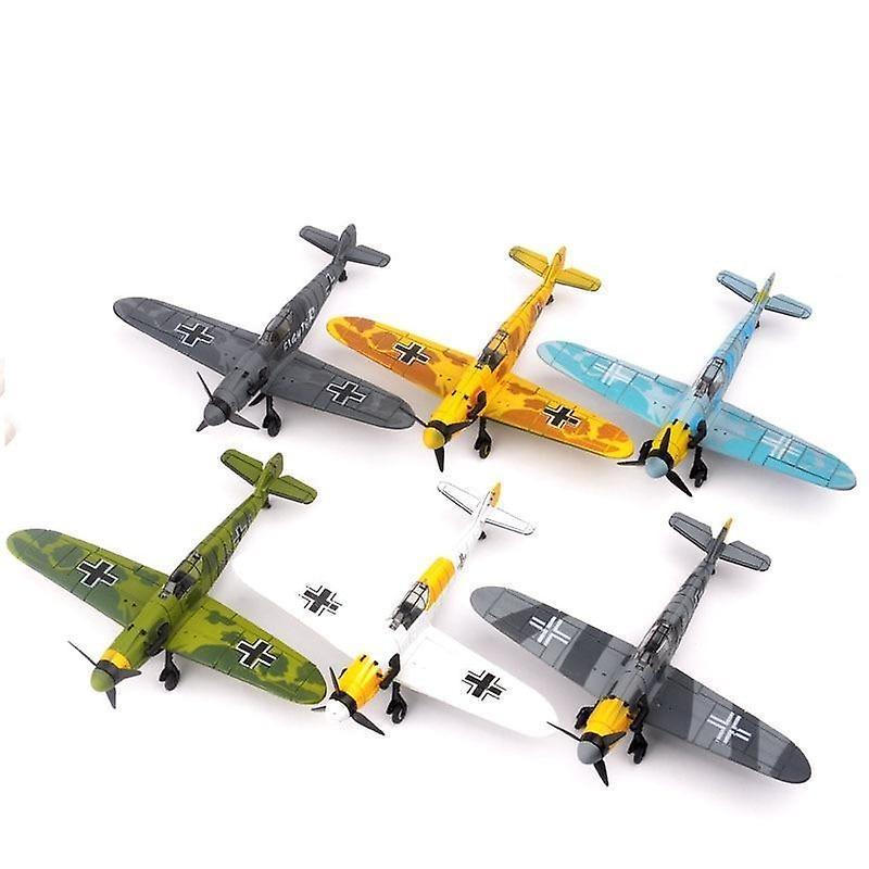 Slowmoose World War Ii Fighter Model B-109 4d Plastic Assemble Aircraft Military Building 1pcs BF-109