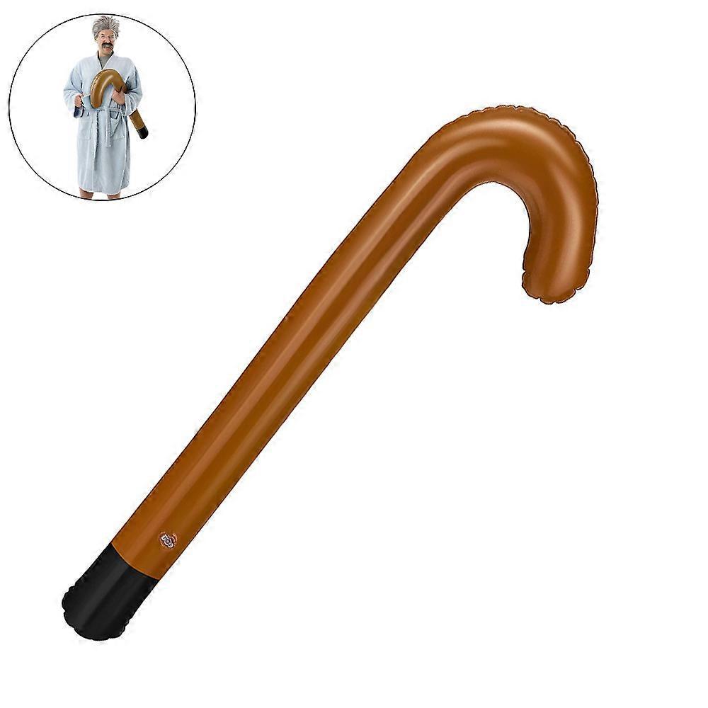 Szyy Inflatable Walking Stick, Halloween PVC Inflatable Cane Blow Up Walking Stick Party Fancy Crutch Accessory for Retirement Cosplay Party Supplies