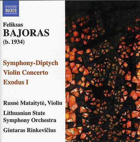 Naxos Gintaras Rinkevicius - Symphony-Diptych / Violin Cto / Exodus 1  [COMPACT DISCS] USA import