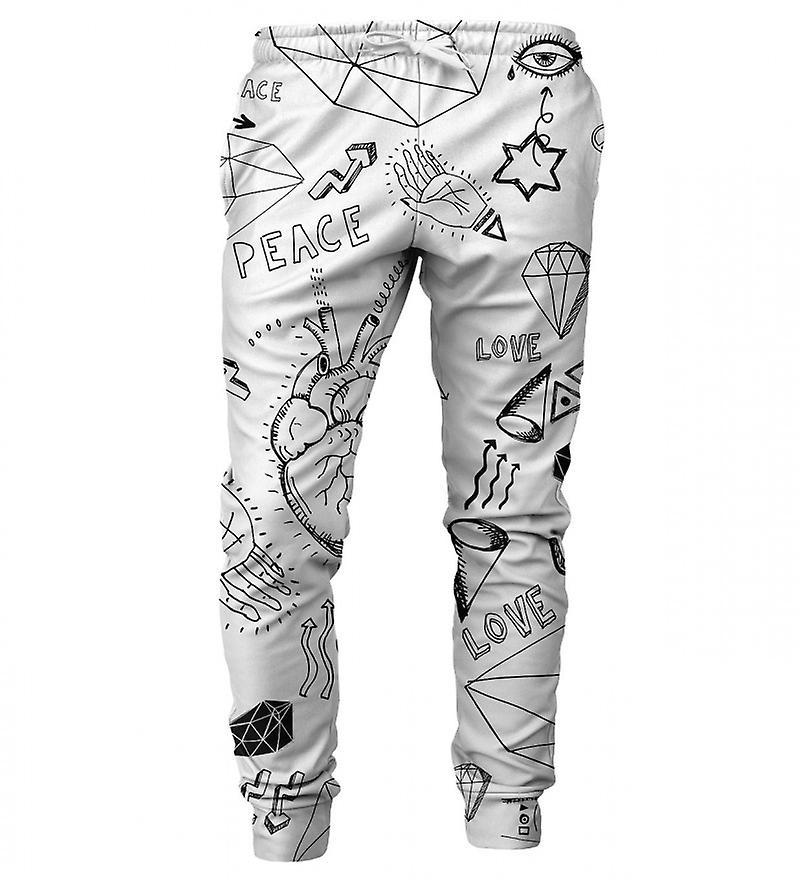 Mr Gugu & Miss Go Mr. Gugu Miss Go Love icons sweatpants clear M