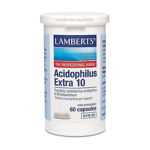 Lamberts Acidophilus extra 10 60 capsules