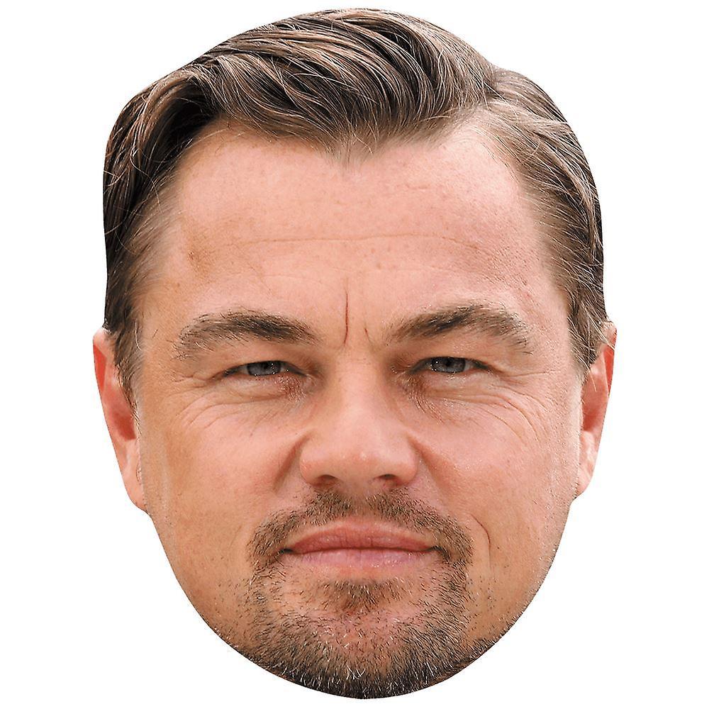 Celebrity Cutouts Leonardo DiCaprio (Beard) Celebrity Mask, Flat Card Face