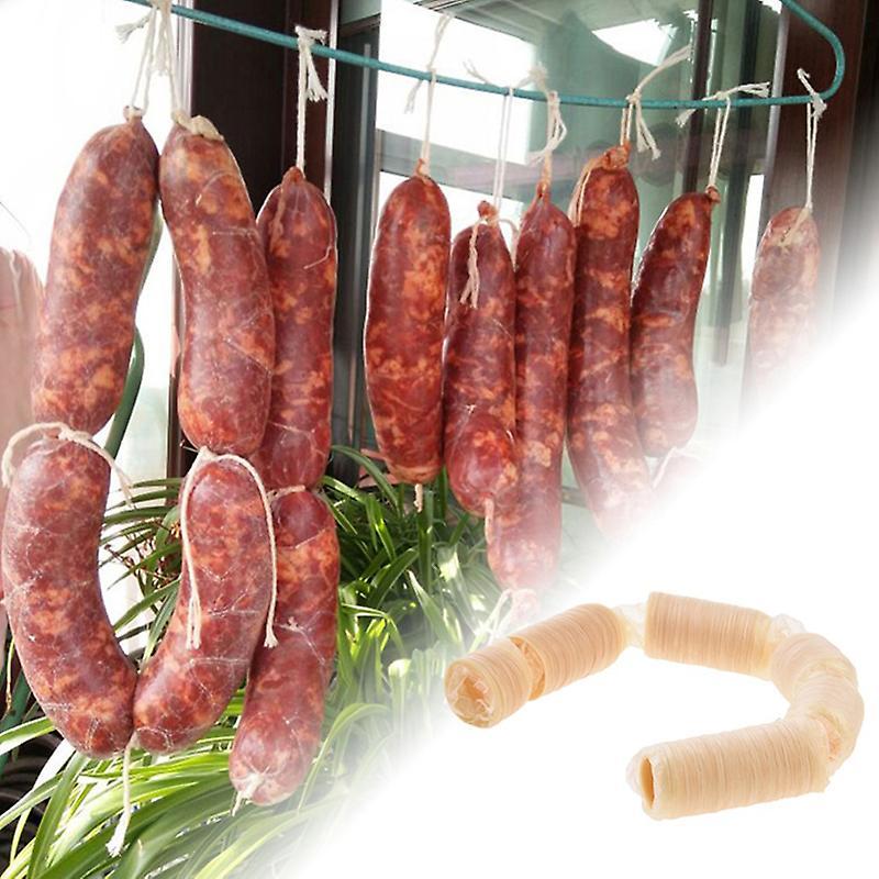 Unbrand 18mm Edible Sausage Casings Skins Packaging Pork Intestine Sausage Tubes Casing Transparent