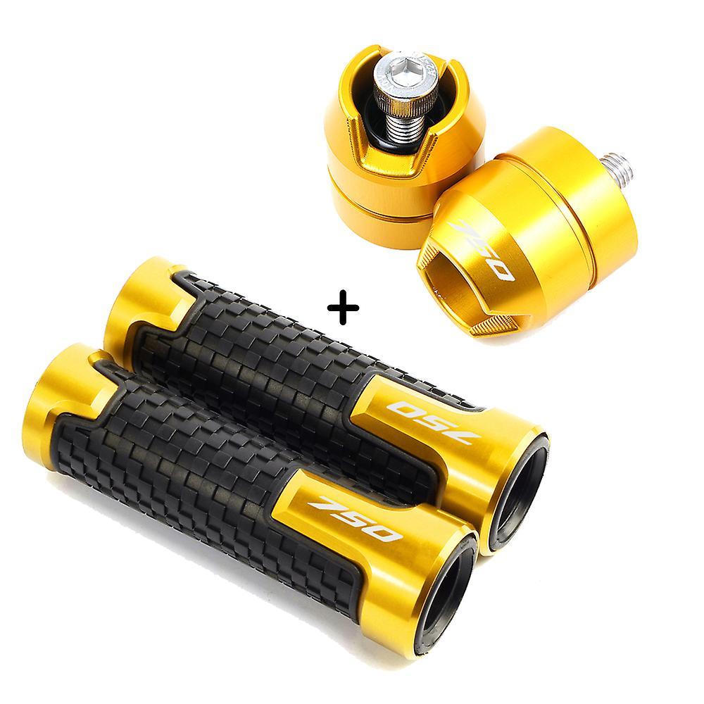 Roobeki For Honda Forza 750 Forza750 2020-2022 2021 Motorcycle Accessories CNC Aluminum Handlebar Grips & End Caps Plugs Slider A set Gold