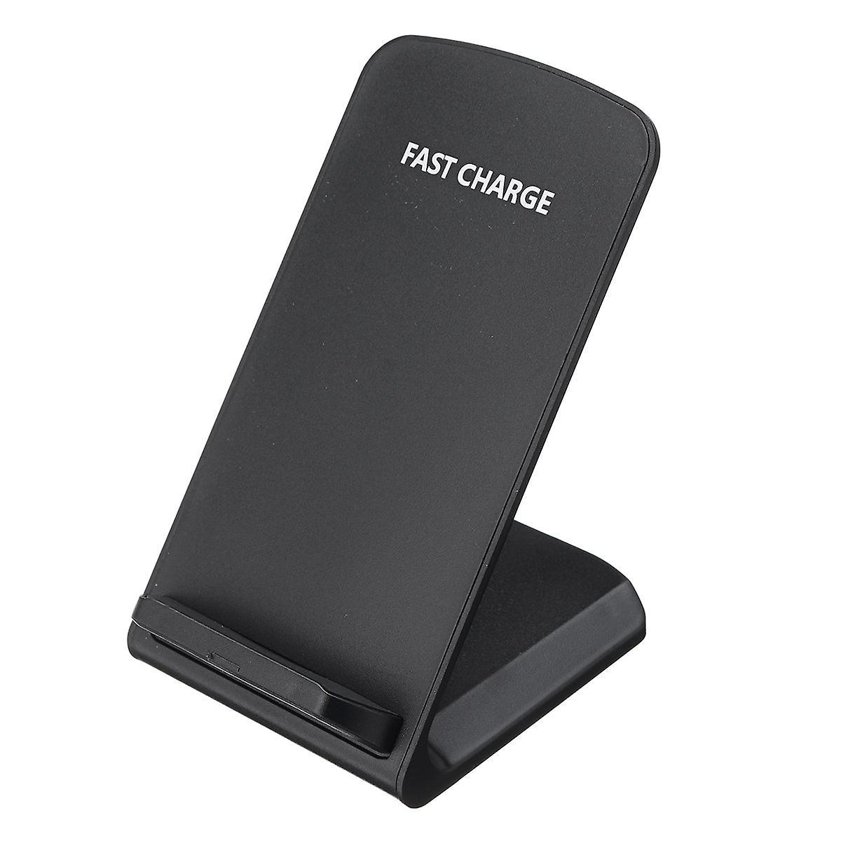 GreenZech Qi 10w wireless charging stand fast charger Black