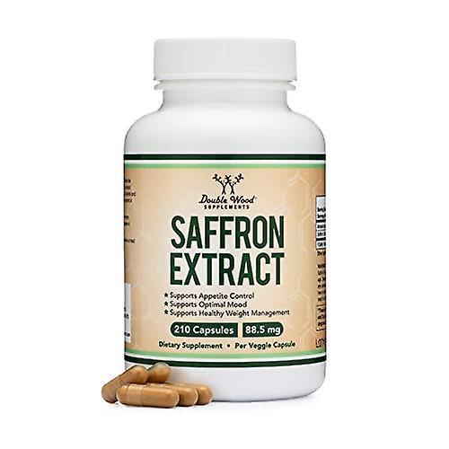 Double Wood Supplements Double wood saffron supplement - saffron extract 88.5mg capsules (210 count)