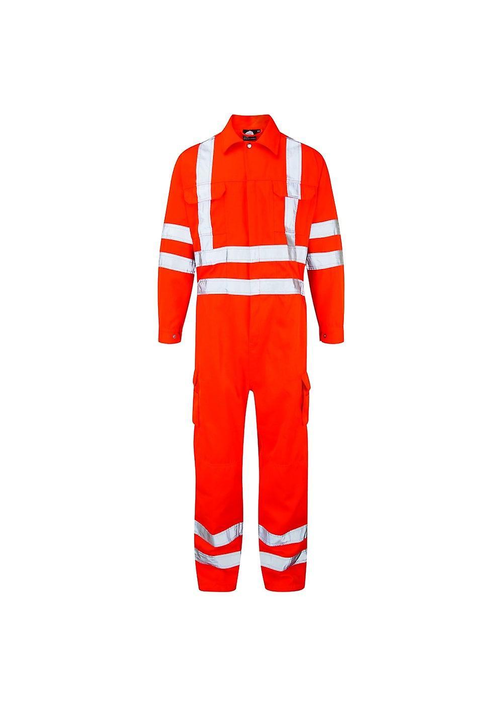 Men's ORN Hi-Vis Shrike Coverall 6600 Hi-vis Orange Xl