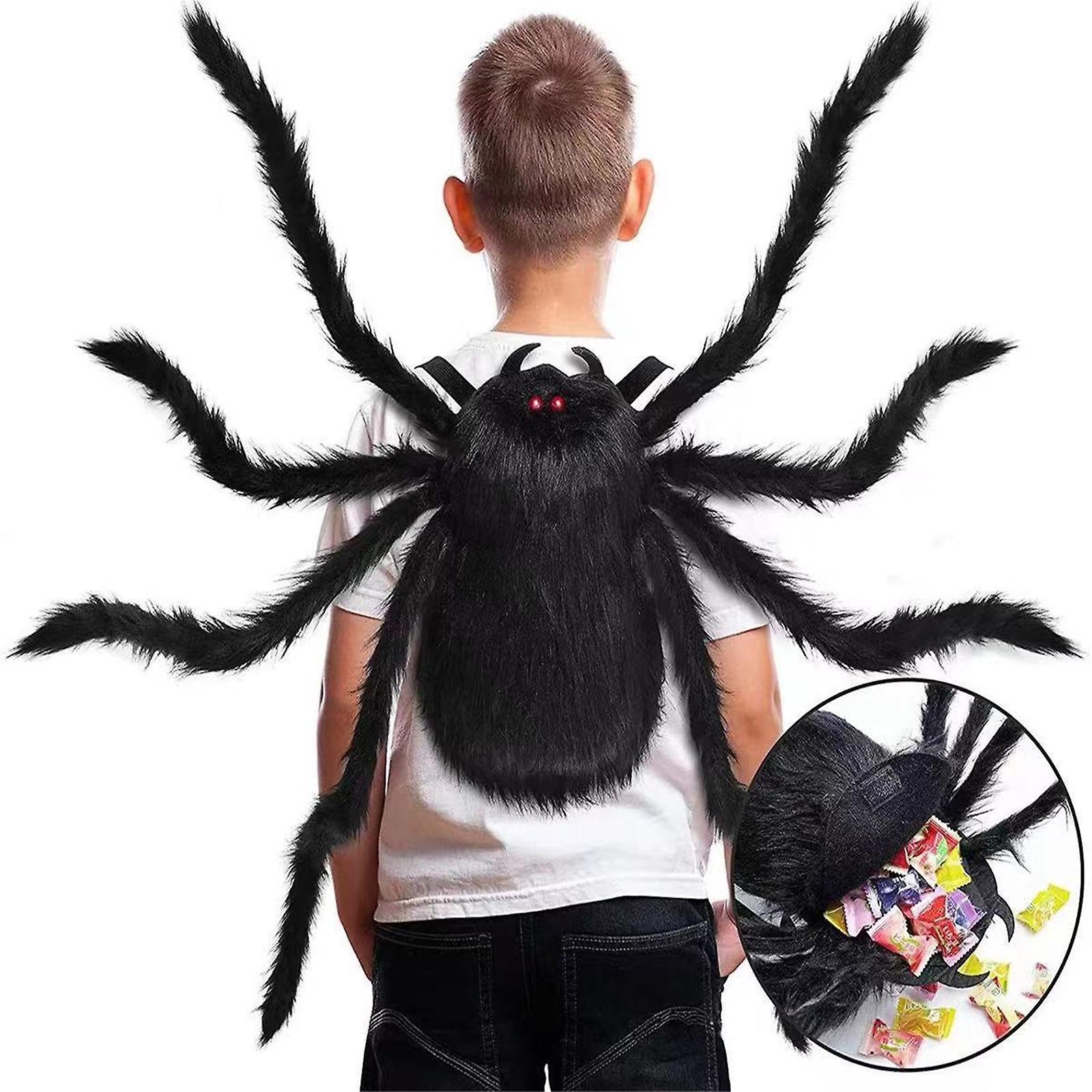 Gaoguang Halloween Prop Spider Pocket Spider Costume Party Prop Spider Colorful Suspenders Big Spider A