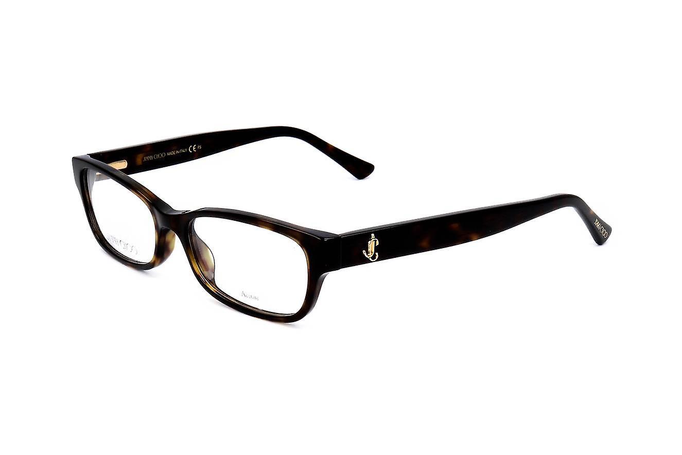 Eyewear Frames Jimmy Choo JC271 086 HAVANA 51/16/140 WOMAN Brown 51 mm