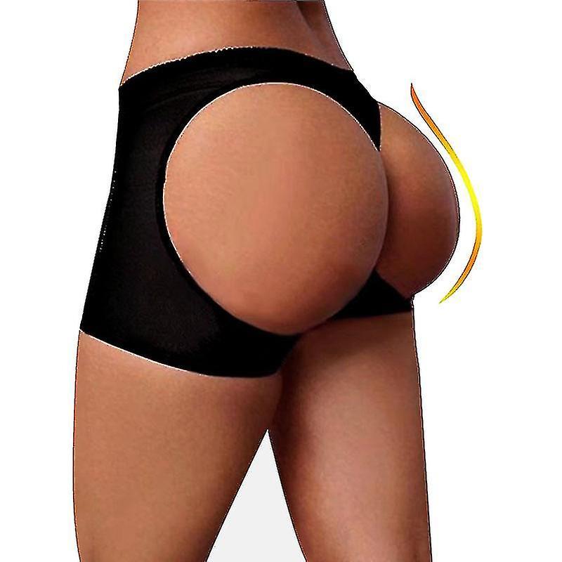 Linki Butt Lifter Shaper Panties Shorts Butt Lift Underwear Briefs Women Body Shaper Sexy Ass Push Up Panty Buttock Open Hip Booty Z Black XXXL