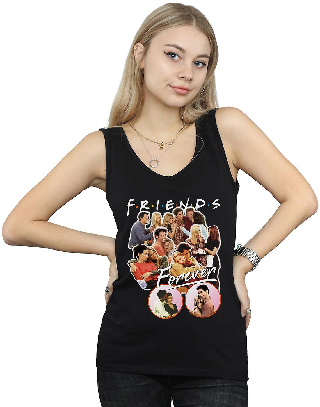 Absolute Cult Friends Women's Forever Collage Vest White Small