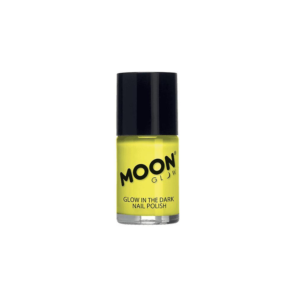 Smiffys Smiffy's Moon Glow Glow In The Dark Nail Polish - Yellow 14ml