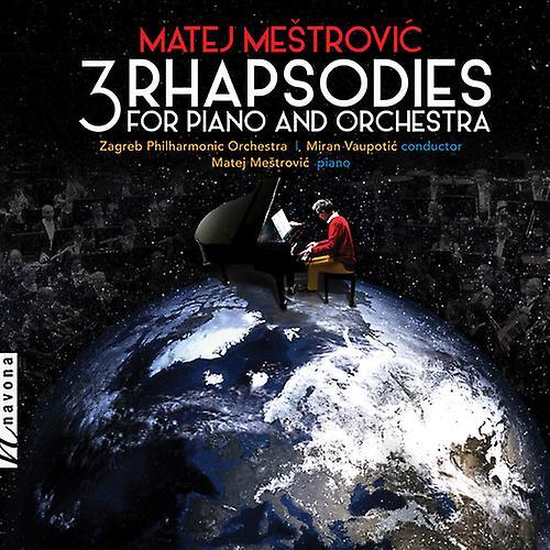 Navona Mestrovic / Zagreb Philharmonic Orchestra - 3 Rhapsodies for Piano & Orchestra  [COMPACT DISCS] USA import