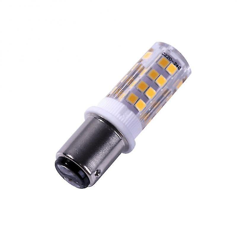 Guangzhou Yunlan Trading Co., Ba15d Double Contact Bulb Led Lights SMD2835 220V 51LEDs Super Bright For Sewing Machine Singer Pfaf warm