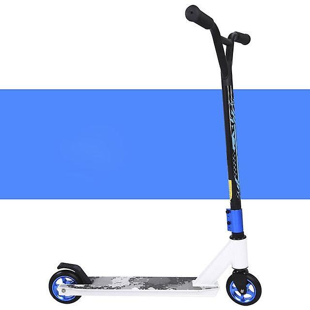 Slowmoose Removable Handle Aluminum Stunt Scooter blue