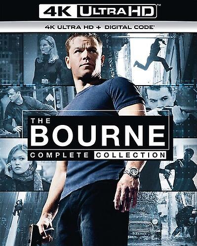 Universal Studios The Bourne Complete Collection  [ULTRA HD BLU-RAY REGION: A USA] With Blu-Ray, 4K Mastering, Boxed Set, Digital Copy USA import