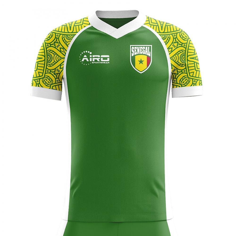 Airo Sportswear 2023-2024 Senegal Away Concept Football Shirt - Baby Green 18/24 Months