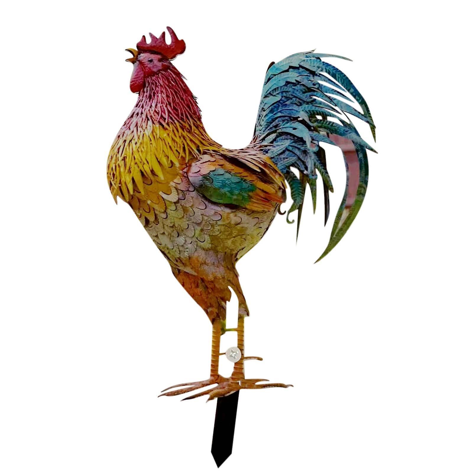 Baodan Metal Rooster Decoration Decorations Garden Decoration Decorations Courtyard Decorations