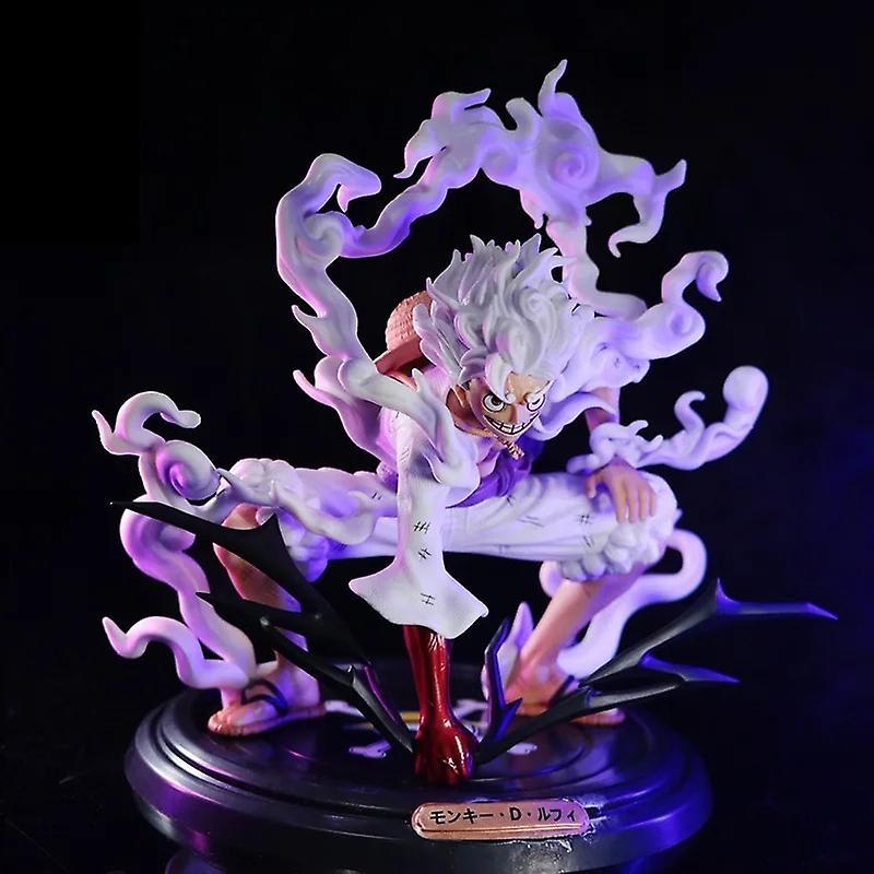 Renekton New One Piece Luffy Gear 5 Anime Figure Sun God Nikka Pvc Action Figurine Statue Collectible Model Doll Toys For Children Gift Luffy 20cm ...