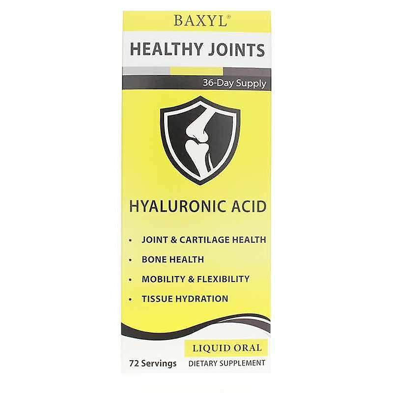 Baxyl Hyaluronic Acid Joint Relief Liquid, 6 Oz Vegan, Gluten-free 36 Day Supply