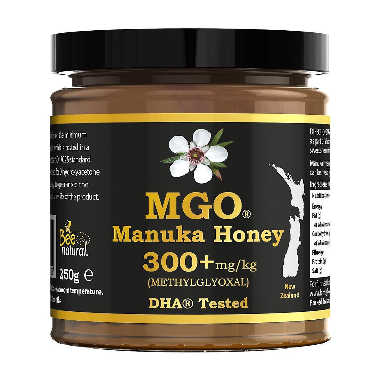 MGO, Manuka Honey 300+mg/kg, 250g