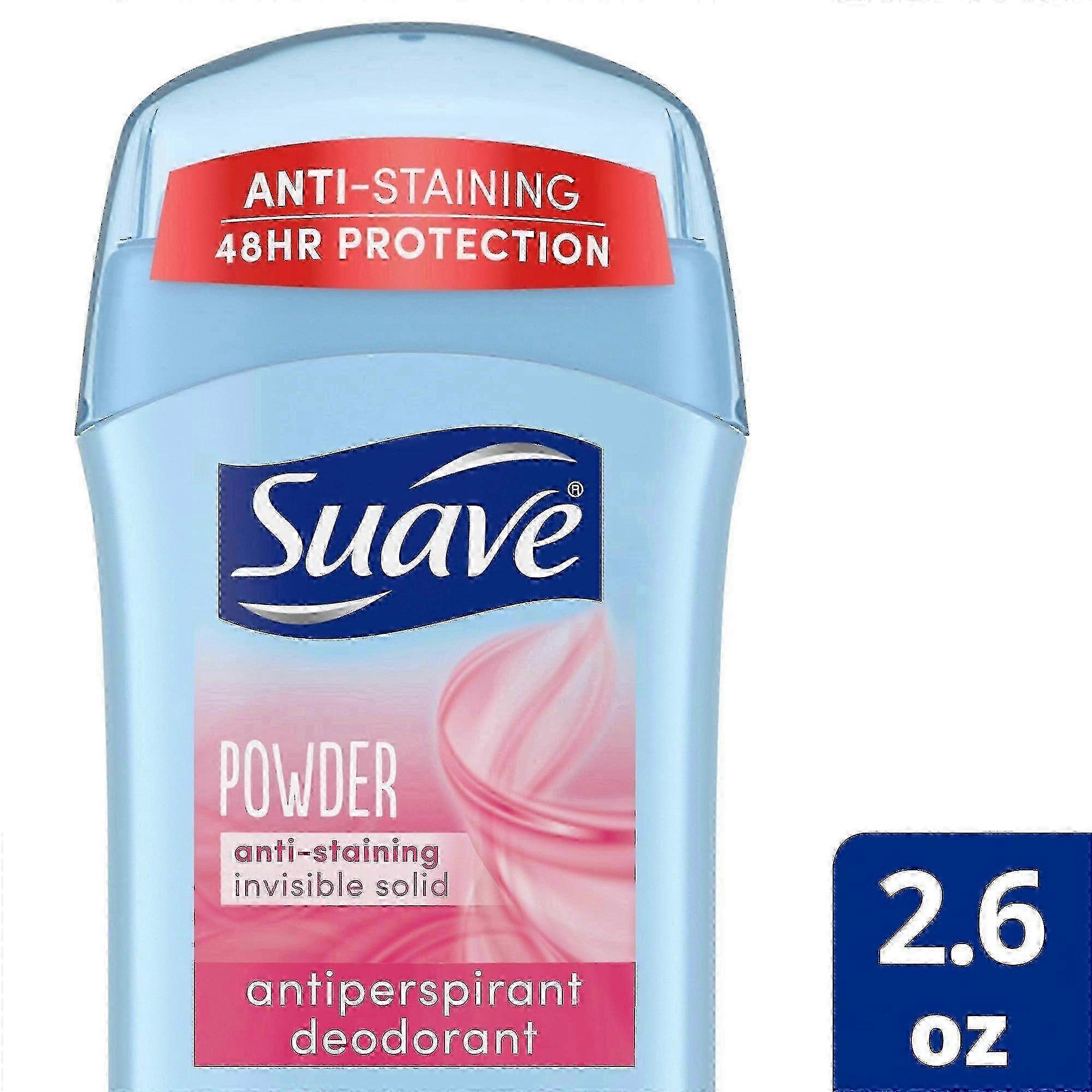 Suave antiperspirant deodorant powder, 2.6 oz