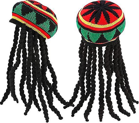 Yixin Tech Rasta Hat With Black 2 Pieces