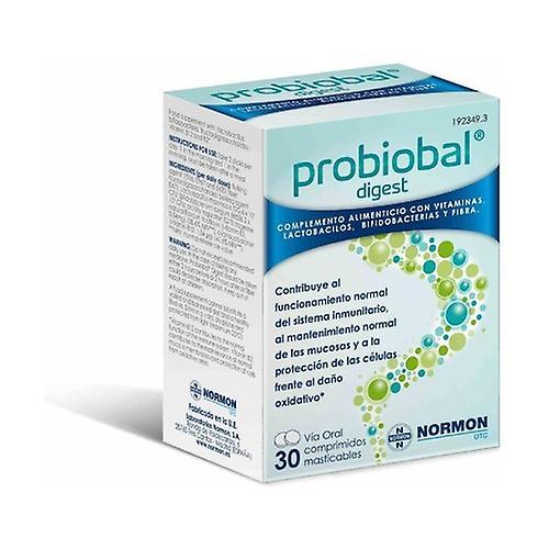 Probiobal ​​digest 30 chewable tablets