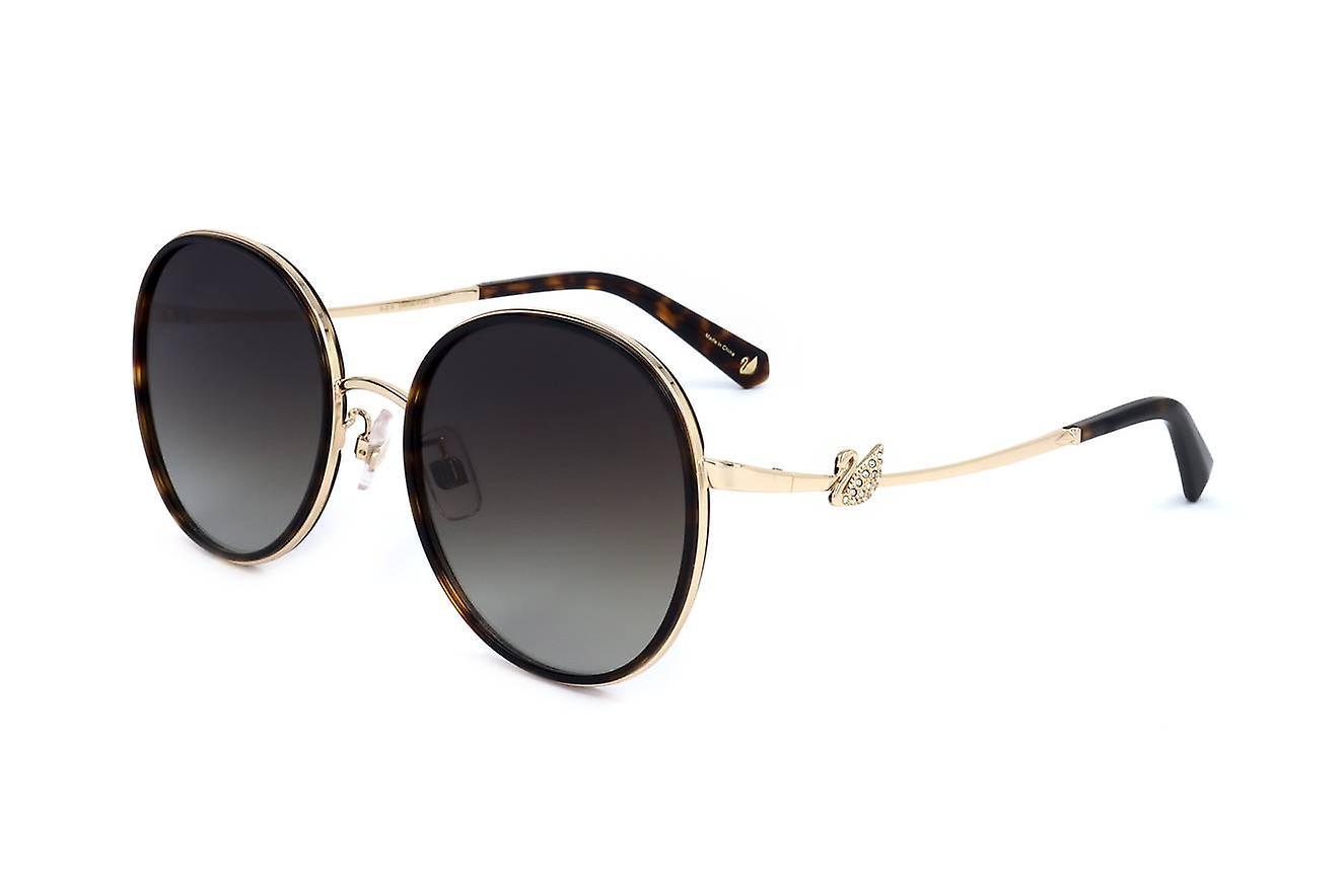 Sunglasses Swarovski SK0252-K 32F GOLD 58/19/ WOMAN 58 mm