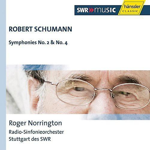 Swrmusic Roger Norrington - Symphony 2 & 4  [COMPACT DISCS] USA import