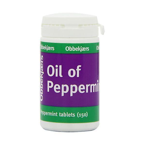 Obbekjaers, Obbekjaers Oil Of Peppermint, 150 Tablets