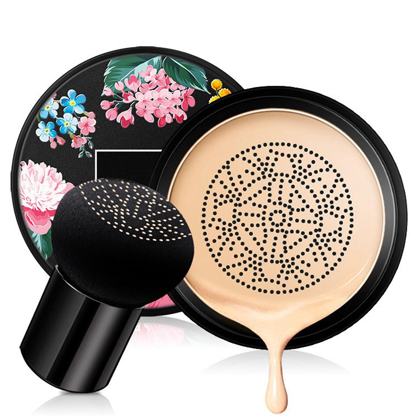 Yituo Flawless Air Cushion Mushroom Head Bb Cc Cream Concealer Moisturizing Foundation Yo B-Natural