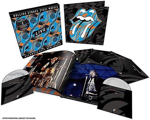 Eagle Records The Rolling Stones - Steel Wheels Live (Live From Atlantic City, NJ, 1989)  [COMPACT DISCS] Oversize Item Spilt, With Blu-Ray, With D...