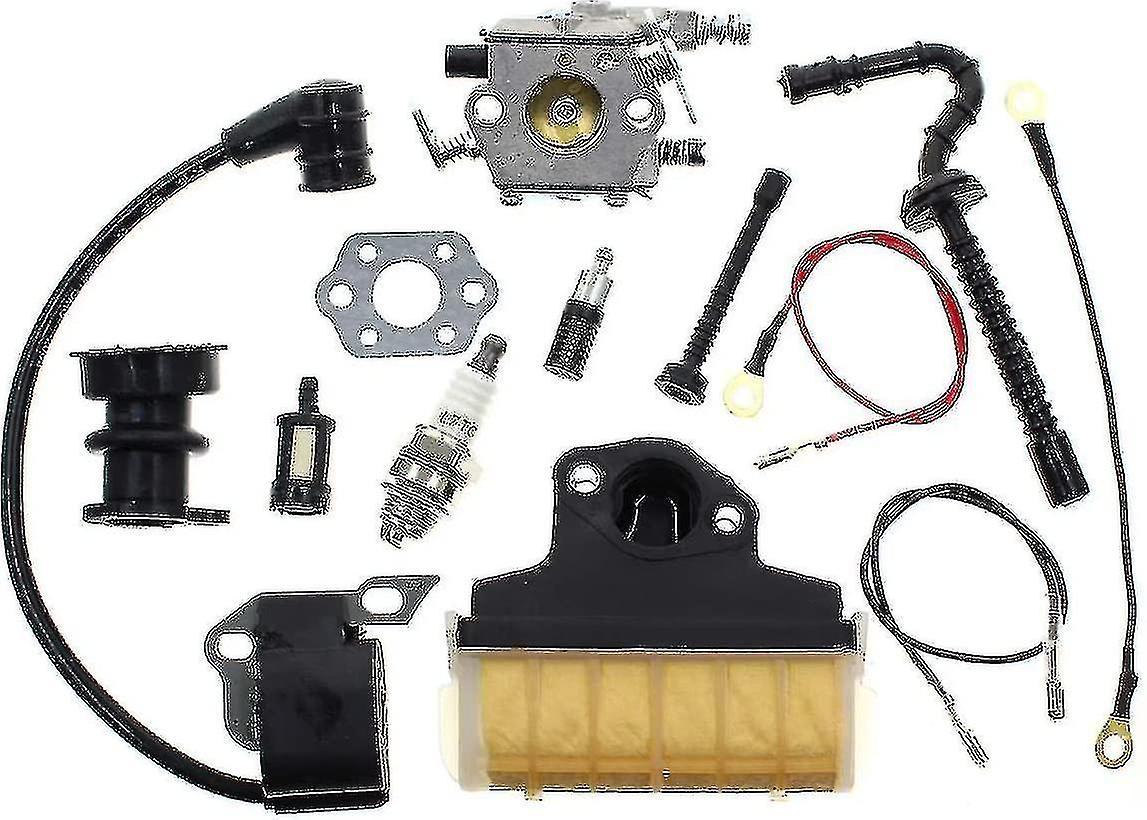 Cryin Carburetor For Stihl 021 023 025 Ms210 Ms230 Ms250 Chainsaw Carb With 1123 160 1650 Air Filter Ignition Coil Fuel Line Tune Up Kit Replace Wa...