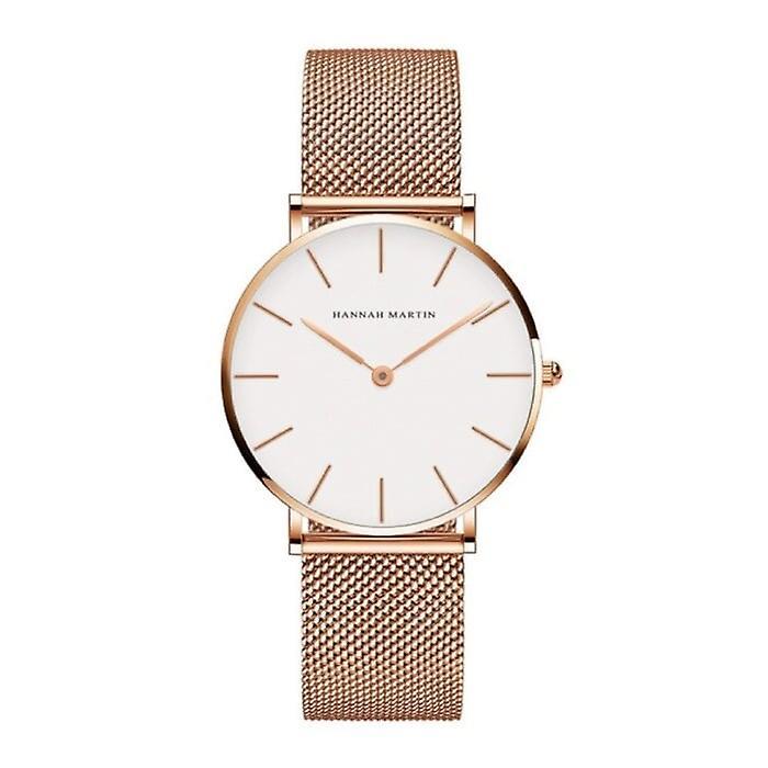 Hannah Martin Ladies Watch - Anologue Movement Mesh Strap for Women - CH36-WFF