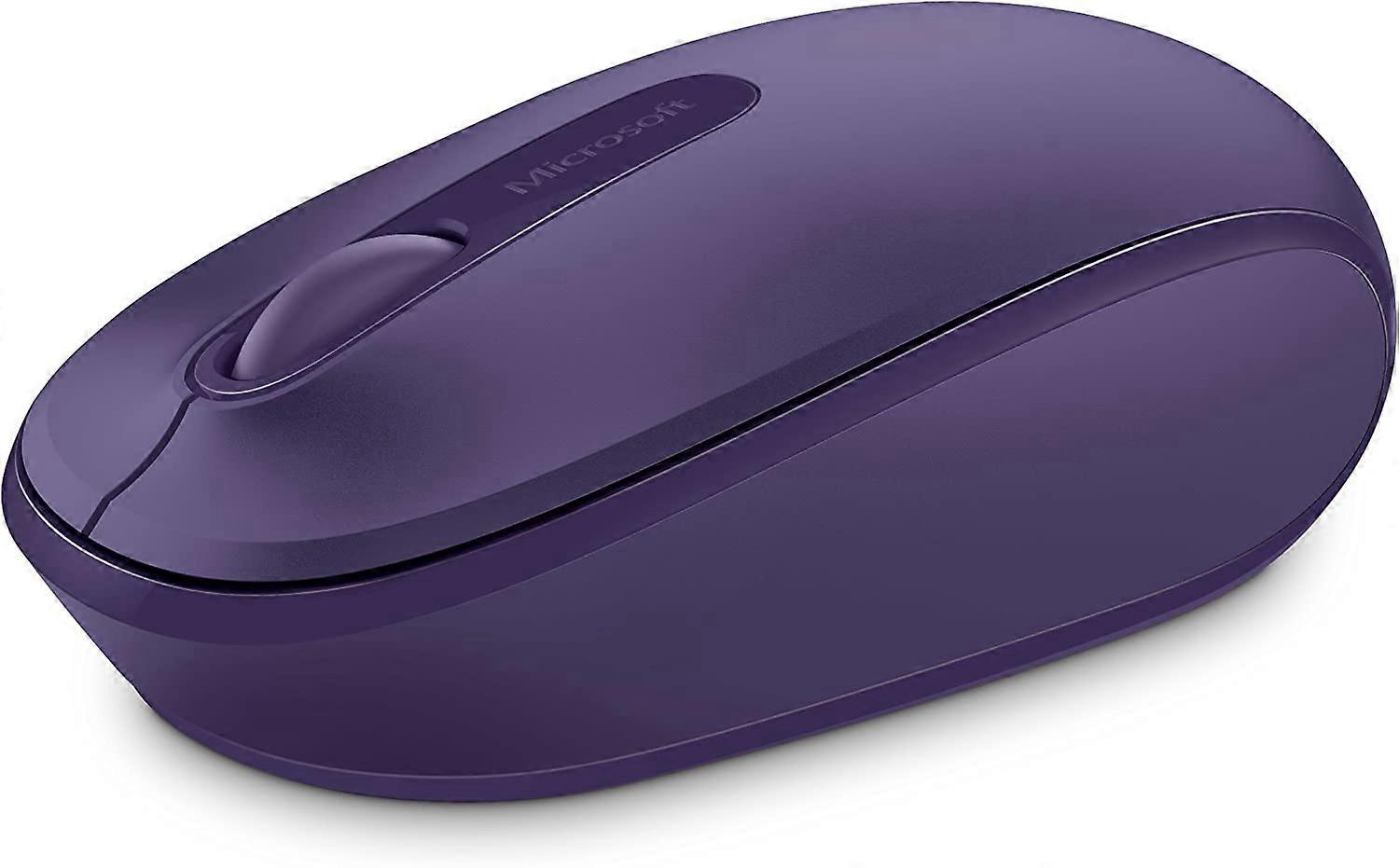 Kensty Microsoft Wireless Mobile Mouse 1850 - Purple. Comfortable Right/Left Handed Wireless Mouse with Transceiver for PC/Laptop/Desktop